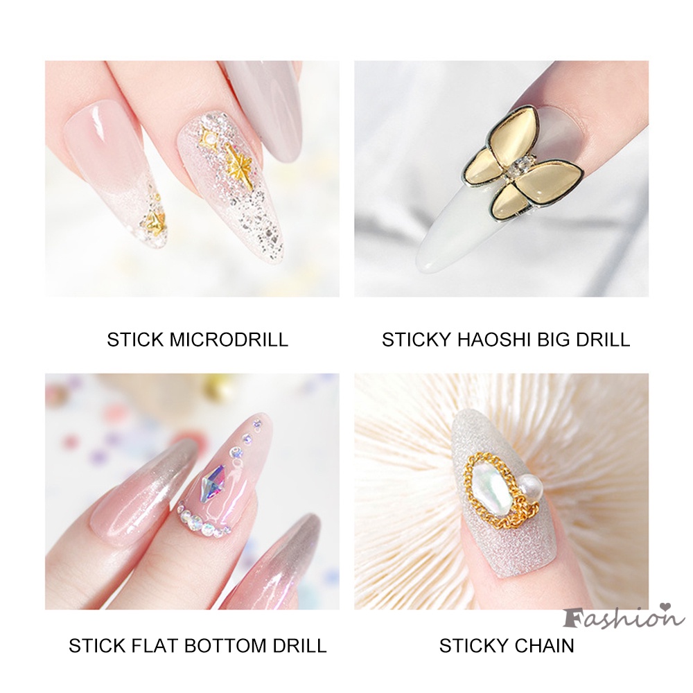 Keo Dán Gel UV Đính Đá Trang Trí Móng Tay / Nhà Ở