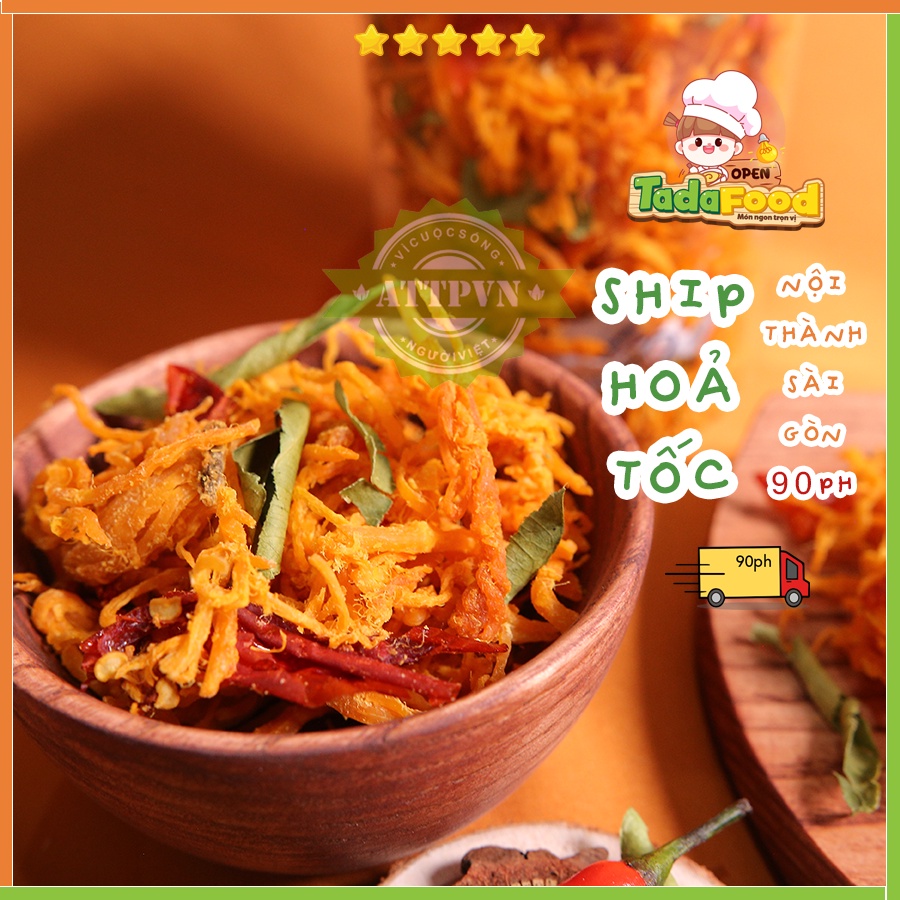 Khô Gà Lá Chanh Hũ 215Gr Loại Đặc Biệt Ngon Khó Cưỡng | BigBuy360 - bigbuy360.vn