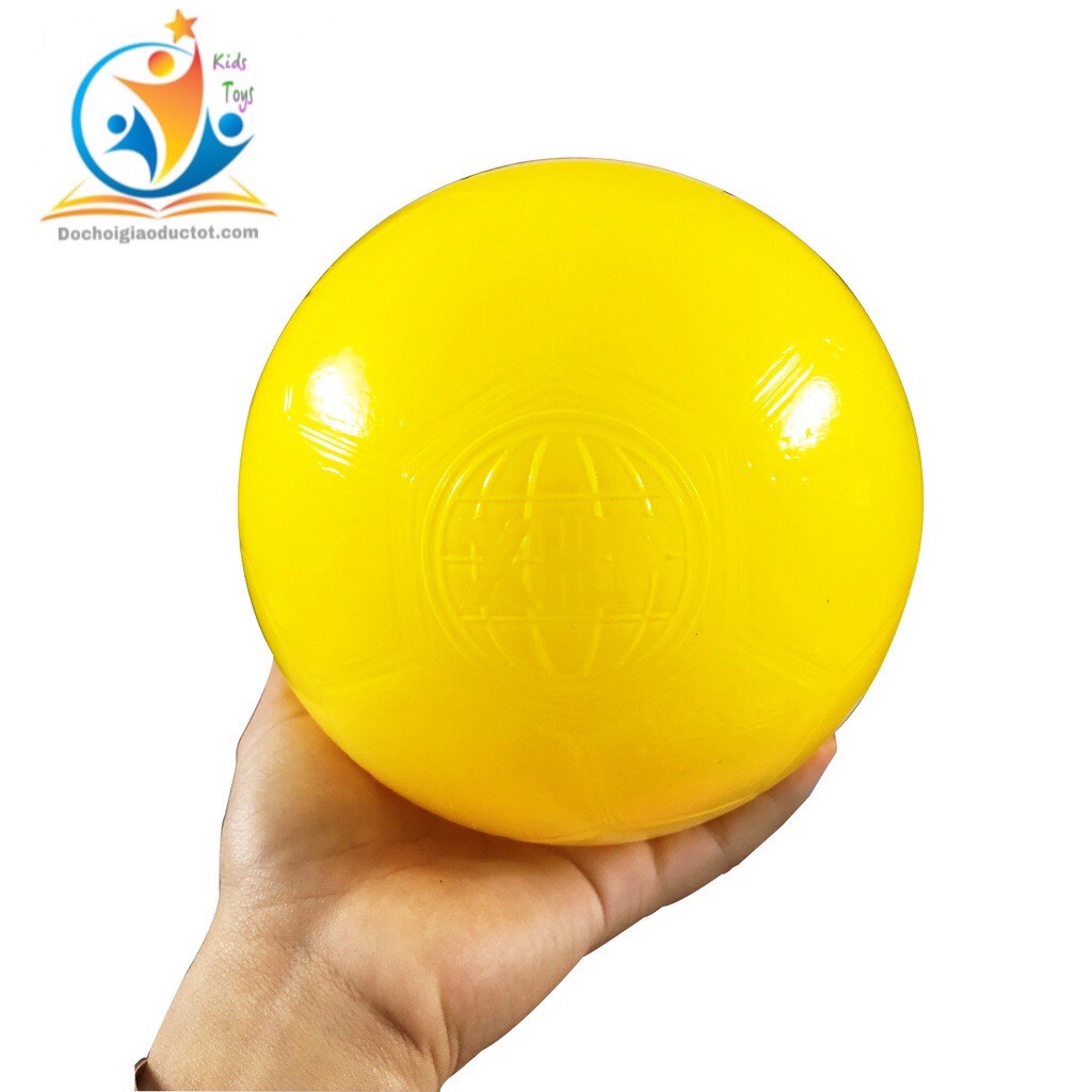 Bóng nhựa hàn cao cấp 10cm-15cm nhựa Hàn an toàn cho bé, bóng nhựa HDPE không mùi an toàn cho bé
