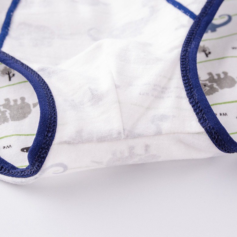 Sét 4 Quần Sịp Trẻ Em Chất COTTON, Quần Lót Bé Trai Hàng Quảng Châu Cao Cấp