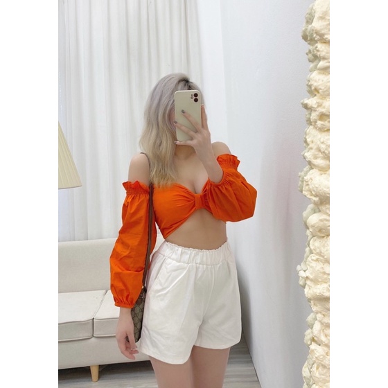 Áo Quây Có Mút Đệm Trong - Chun Lưng, Sexy Cho Các Nàng