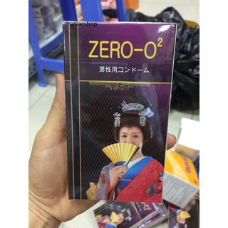 Bao cao su siêu mỏng Zero O2 (hộp 12) - Nhật Bản
