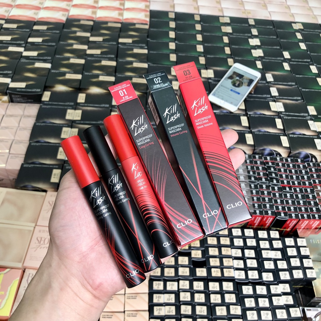 {BILL KOREA} Chuốt Mi CLIO Kill Lash Superproof Mascara 7g