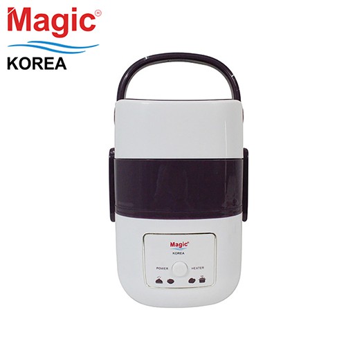 [ELMA50 giảm tối đa 50K]_ Hộp nấu và hâm cơm 03 tầng Magic A06 (Trắng)