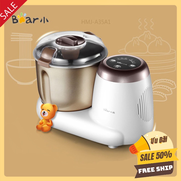 Máy nhào bột tích hợp ủ bột làm bánh Bear HMJ-A35A1