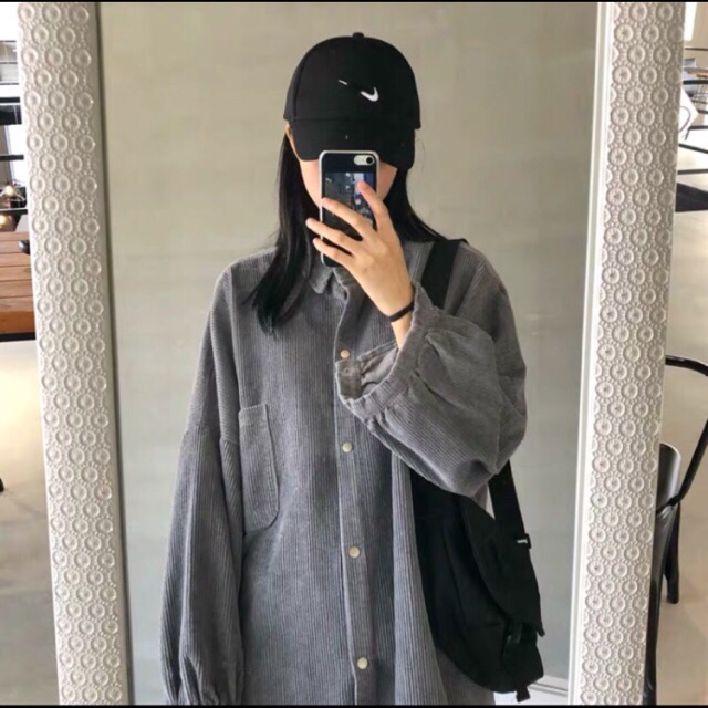 Sơ Mi Nhung Tầm Ulzzang - Pass , còn tag