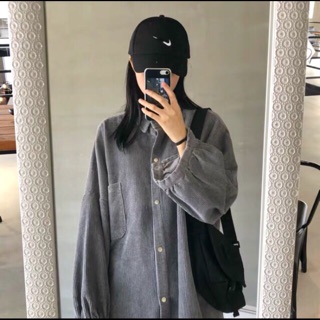Sơ mi nhung tầm ulzzang - pass , còn tag