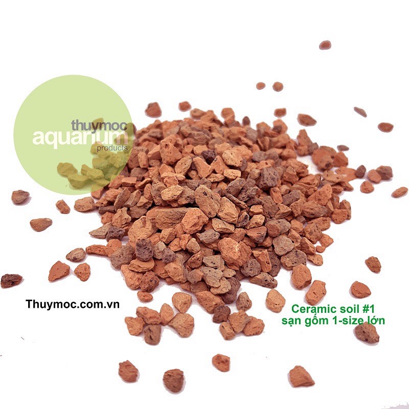 Sạn Gốm Ceramic Soil (Bao 5kg) - Giá thể nền hồ cá thủy sinh THỦY MỘC
