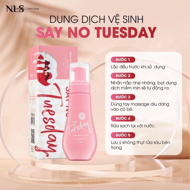 GIÁ TỐTDung Dịch Vệ Sinh Say No Tuesday &amp; Nước Hoa Xịt Anti Tuesday [Chính hãng]- Combo Cho &quot;Cô Bé&quot; Thơm Hồng