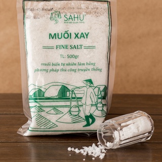 Muối hột, muối xay, muối hầm Sahu