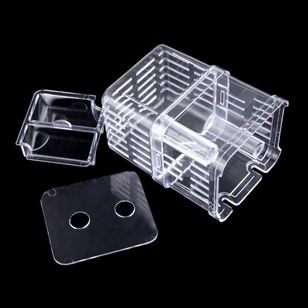 KUNHEV Hộp nuôi cách ly tôm, cá cho bể cá