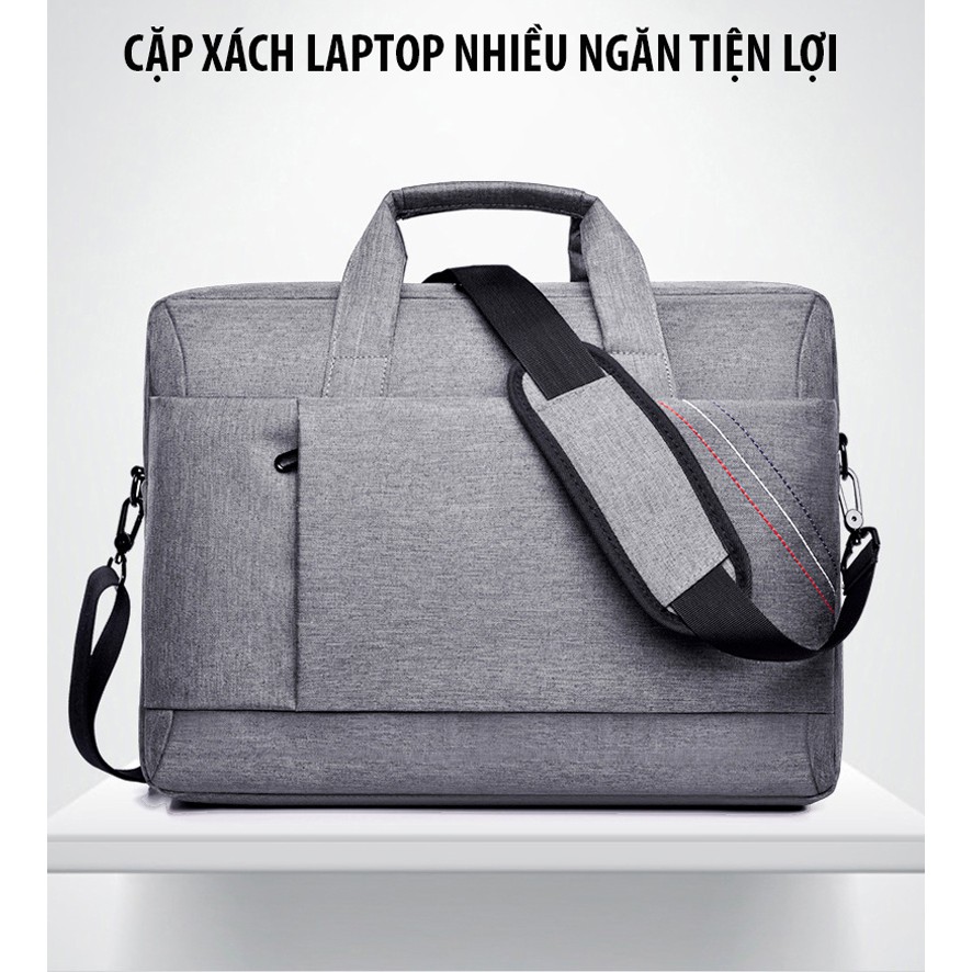 Cặp xách Laptop 15.6 inch chống sốc nhiều ngăn tiện lợi