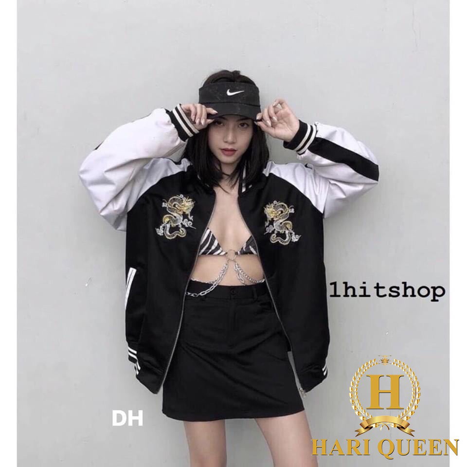 [FREESHIP ĐƠN TỪ 50K] Áo khoác rồng thêu DHO0520