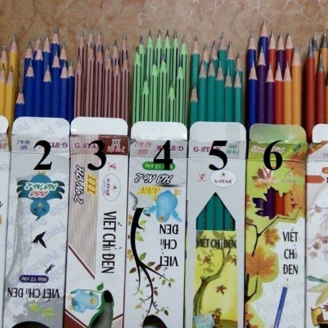 3 loc bút chì gstar