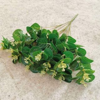 🍎Cành lá táo giả 16 nhánh dài 50cm 🍎 Cụm điểm trang trí