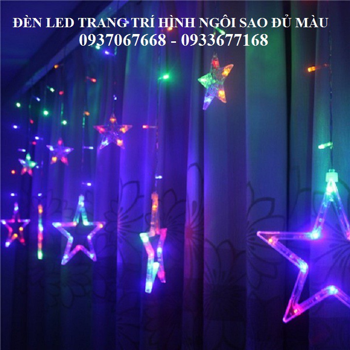 ĐÈN LED TRANG TRÍ HÌNH NGÔI SAO - ĐÈN TRANG TRÍ NGÀY LỄ