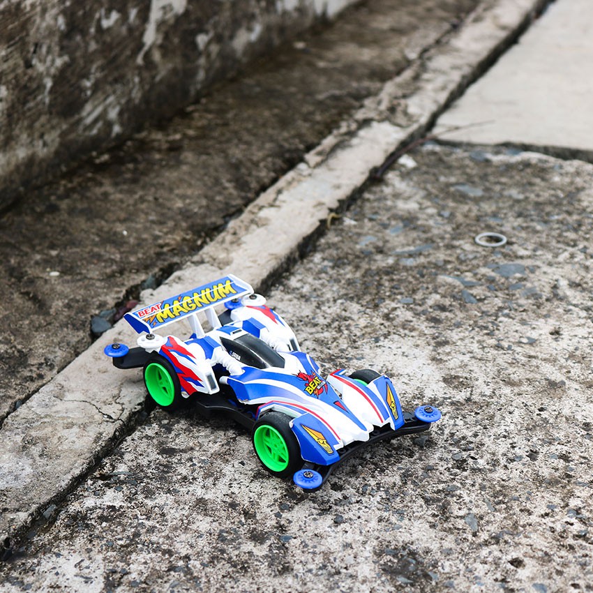 Xe Đua lắp ráp Beat Magnum - kèm mô tơ -  Chính hãng Nhật Bản - Tamiya mini 4WD