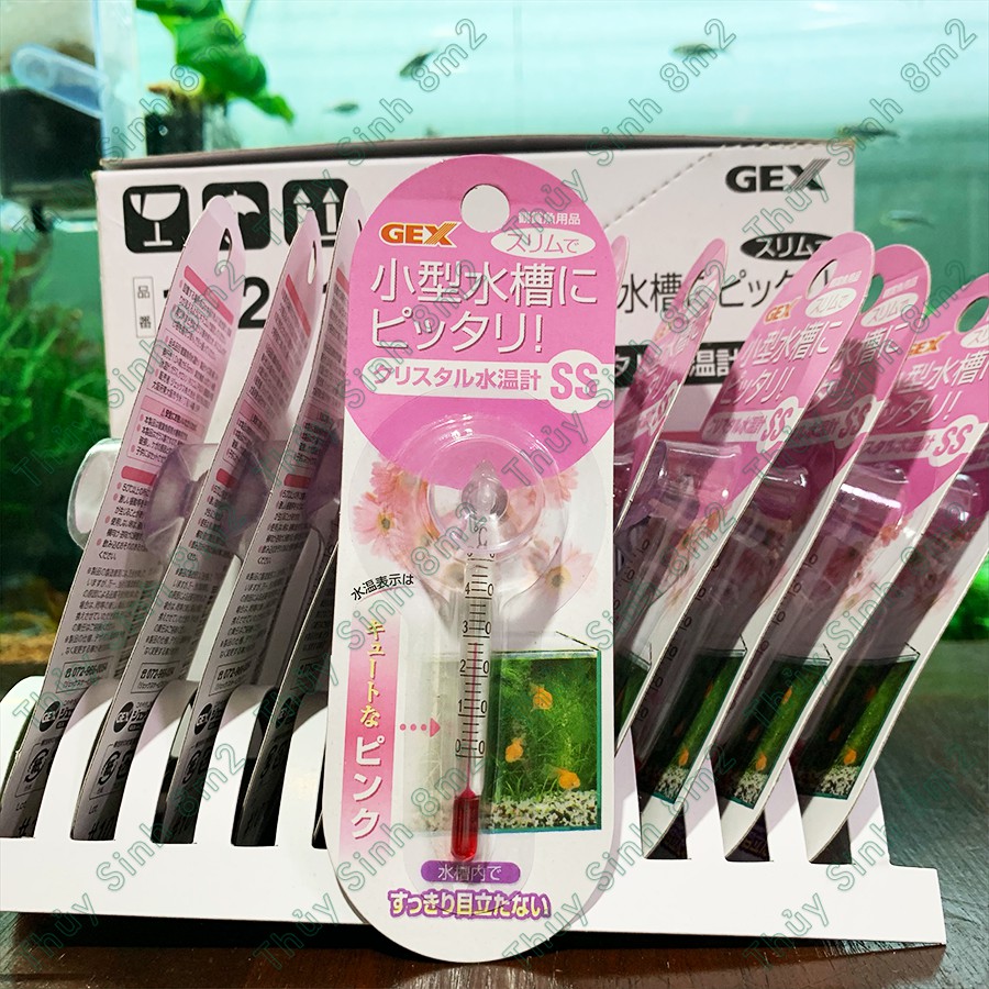 Nhiệt Kế GEX Crystal Thermometer SS - Chính xác Nhỏ gọn - 8m2