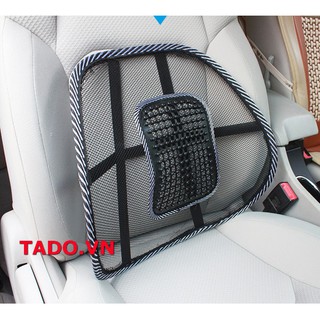Tấm nệm đệm lưới kê tựa lưng ghế ngồi làm việc, học tập, lái xe chống mỏi lưng tiện dụng GD707