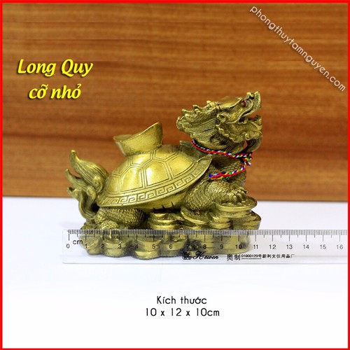 Long Quy Đồng cỡ nhỏ - Linh vật đặt ban thờ thần tài - Chiêu tài lộc, trấn trạch, hóa sát, an gia.