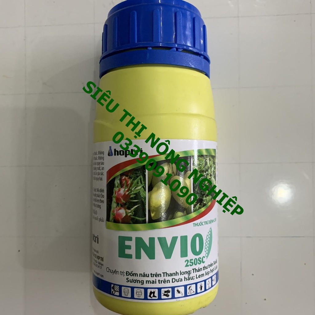 Thuốc trừ bệnh ENVIO 250EC - Đặc trị đốm nâu trên Thanh Long - Sương trên Dưa hấu - Thán thư trên cây Xoài
