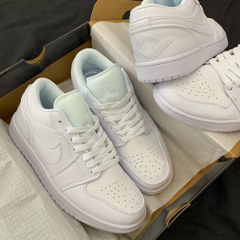 Giày j dan full white cao cấp ( full box + free ship )