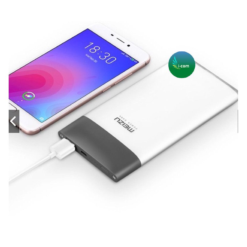 Sạc dự phòng 10000mAh Meizu Chính Hãng (BH 12 Tháng  ) - Phụ Kiện Icom #phukienicom (SDP021)