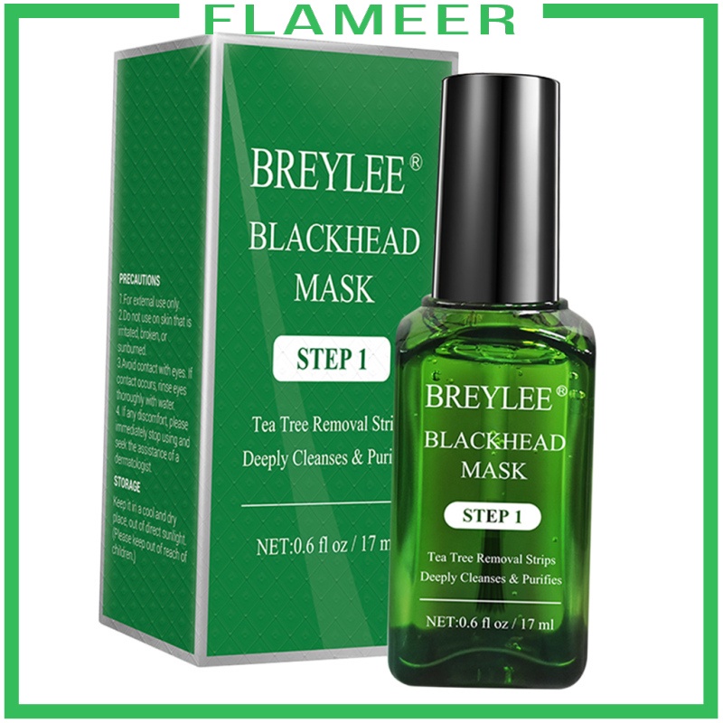 [FLAMEER] BREYLEE Tea Tree Oil Blackhead Remover Blackhead Removing Kit Blackhead Solution