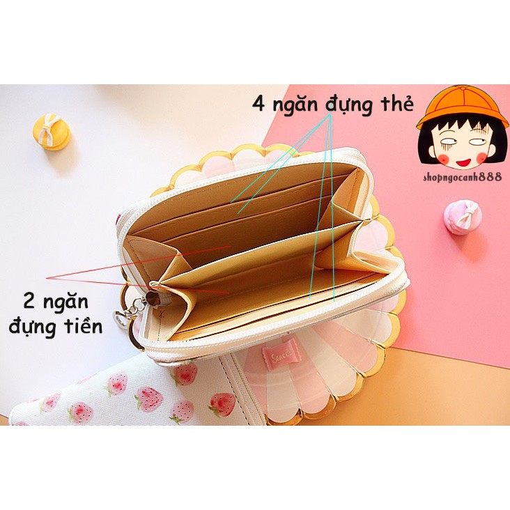 [16 Mẫu Siêu Xinh] Bóp Ví Ngắn Nữ Cầm Tay Size Lỡ Họa Tiết Hoạt Hình Xinh Xắn Chống Xước Quăng Quật Thoải Mái! | BigBuy360 - bigbuy360.vn