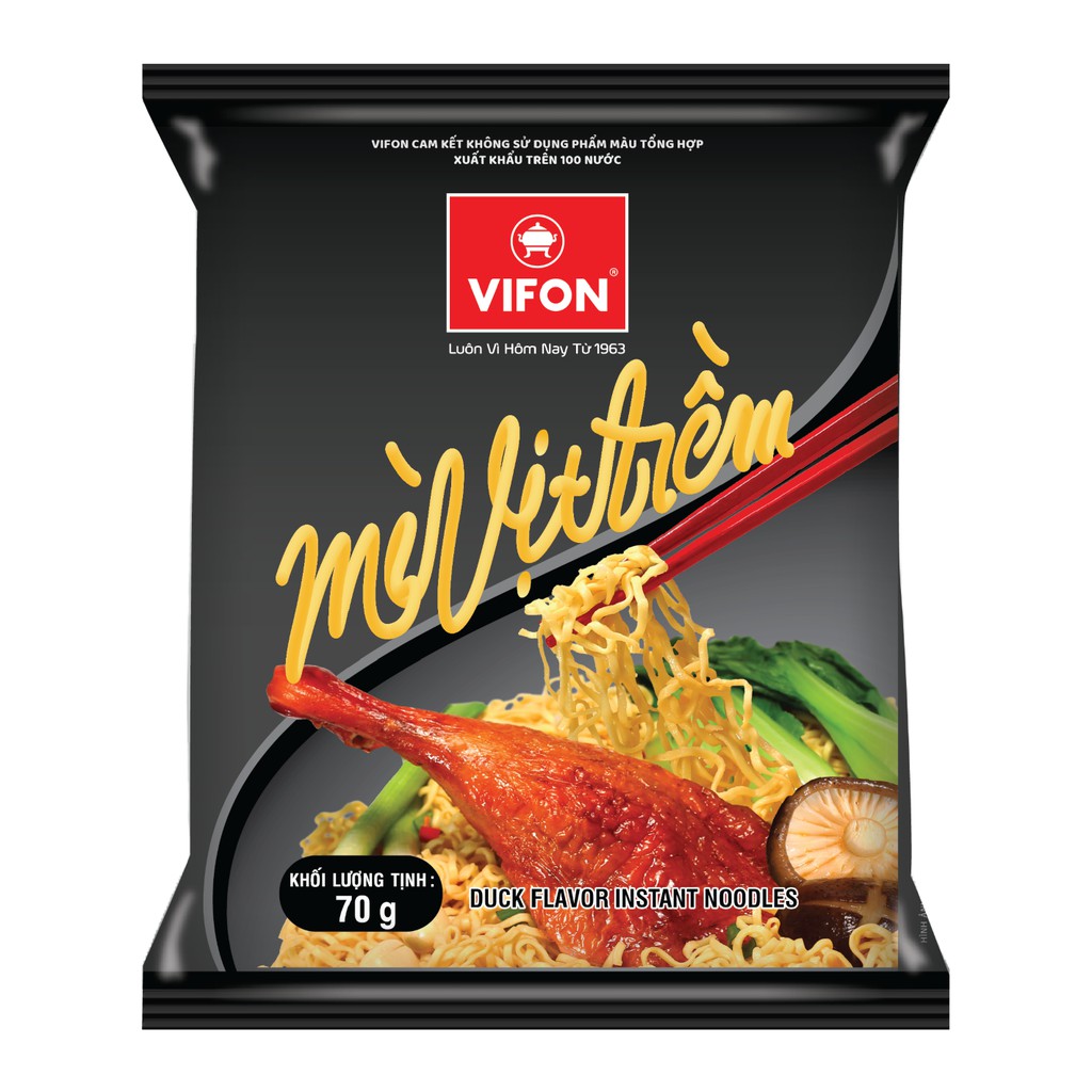Thùng 30 Mì Vịt Tiềm VIFON (70g / Gói)