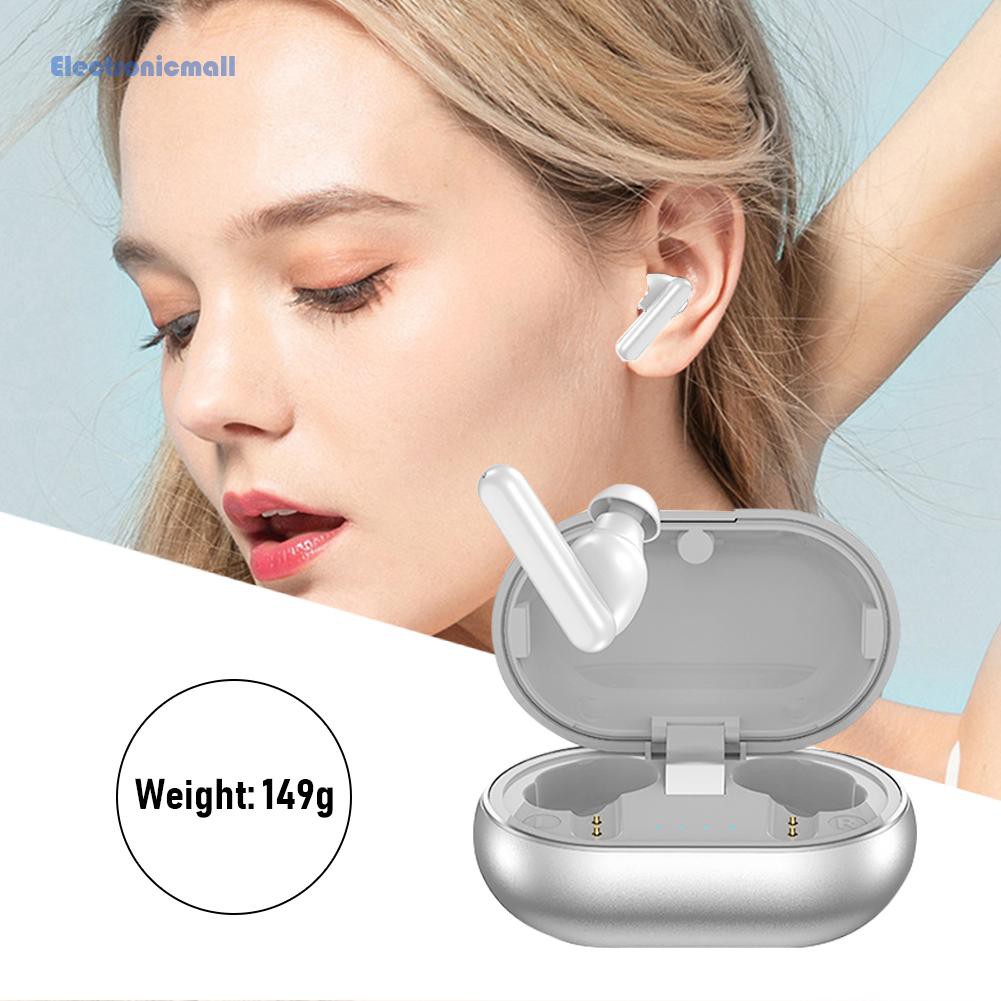 Tai Nghe Nhét Tai Bluetooth Không Dây Kèm Micro Âm Thanh Chất Lượng Cao Mall01 Tws-16