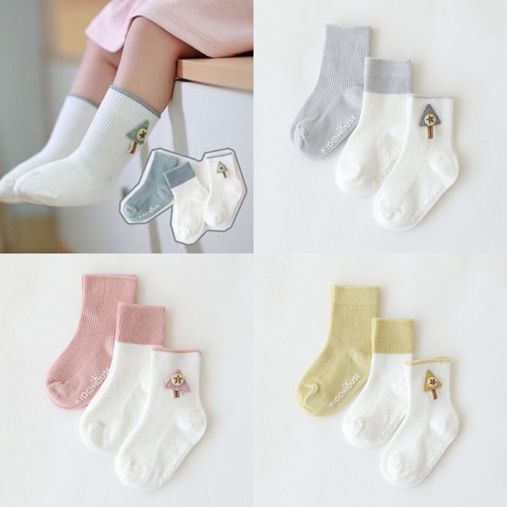 TẤT VỚ CAO CỔ 4 MÀU XINH CHO BÉ