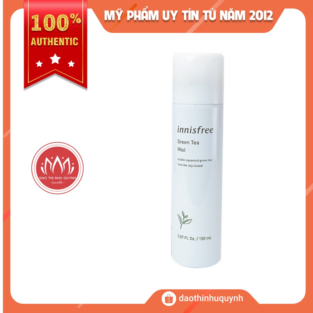 Xịt Khoáng Trà Xanh Innisfree Green Tea Mist 150ml