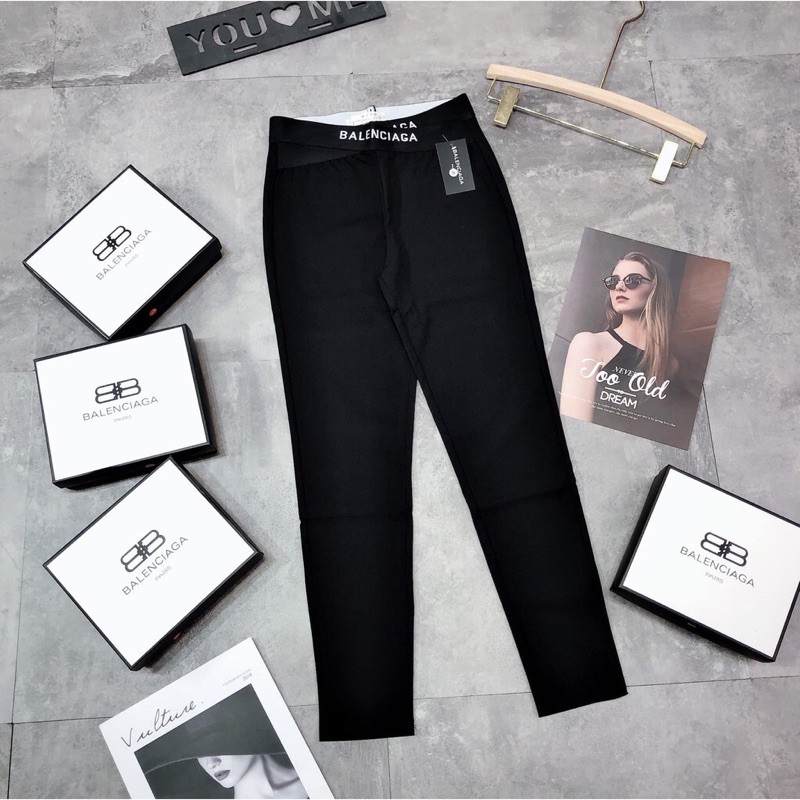 QUẦN LEGGING CẠP CHỮ