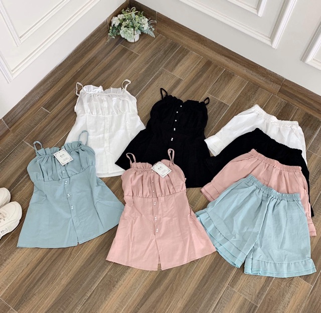 BỘ ĐŨI 2 DÂY CÚP ĐÍNH NGỌC SIÊU XINH | BigBuy360 - bigbuy360.vn