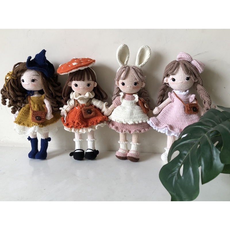 Búp bê len Nina 30cm