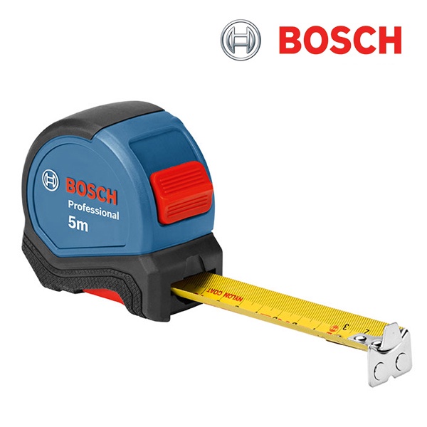 Thước Cuộn Thép 5m Bosch 1600A016BH - Chính Hãng, Chống Va Đập Tốt