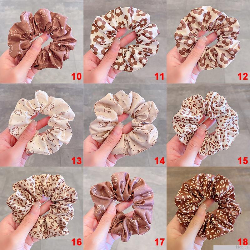 Dây buộc tóc đuôi ngựa phong cách Hàn Quốc thanh lịch