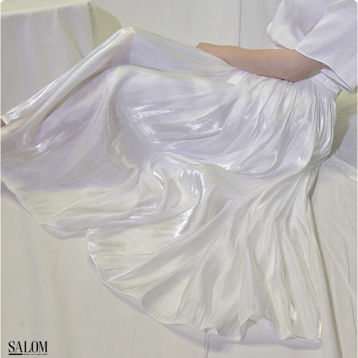 Chân váy dáng dài_Organza | BigBuy360 - bigbuy360.vn