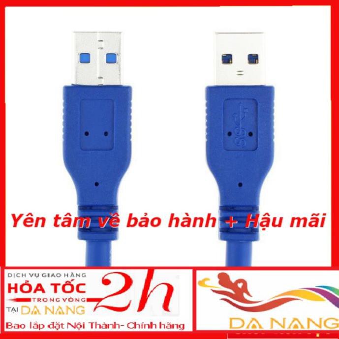 --sale000 **TRỢ GIÁ 2021** Dây cáp usb 2 đầu dương 60cm | Dây usb 2 đầu đực chuẩn 3.0