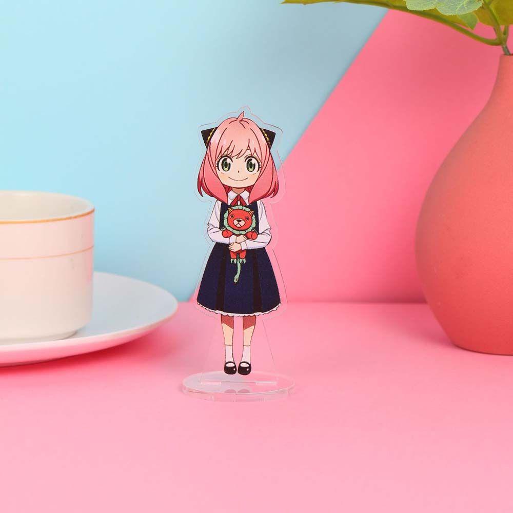 LANFY Anime Anime SPY X FAMILY Fans Gift Figure Model Plate Acrylic Stand Figure Decoration Toys Collection Model Cartoon Anime Desktop Standing Card Yor Forger Acrylic Figure Model Toys