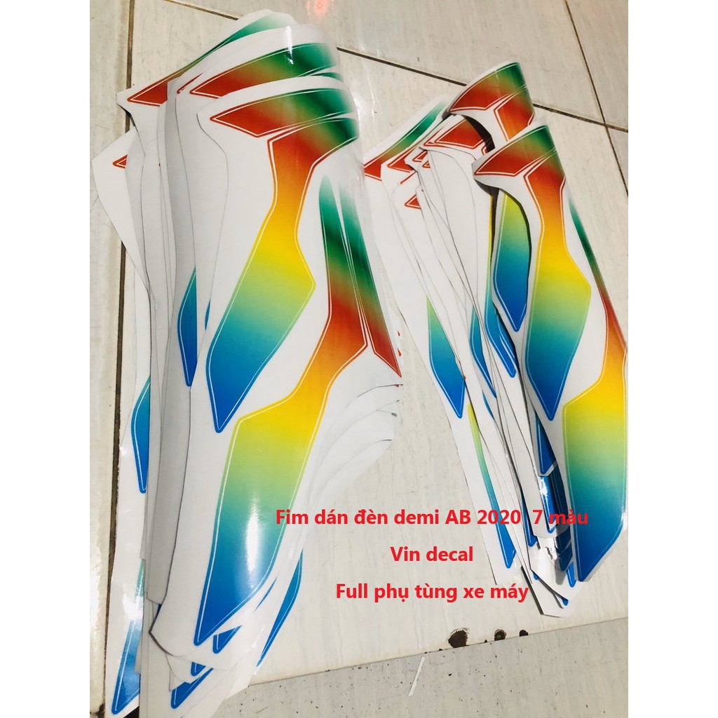 Cặp Tem demi AB 2020 Air Blade 2020 7 màu - dochoixemay