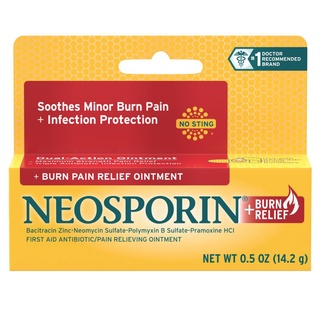 Kem MỠ bảo vệ khi bị bỏng Neosporin Burn Relief 14.2g