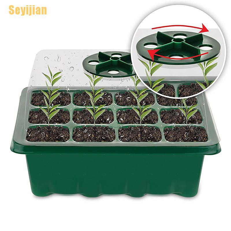 Set 10 Khay Đựng Hạt Giống (12 Ô)