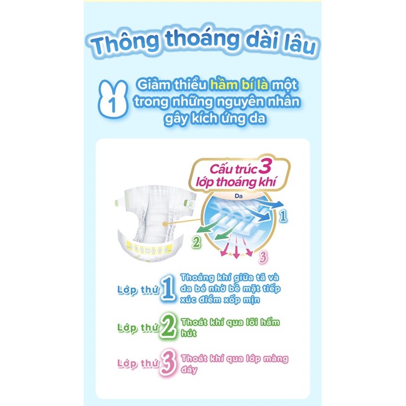 Tã/bỉm dán Merries size L 54 miếng combo 2 bịch