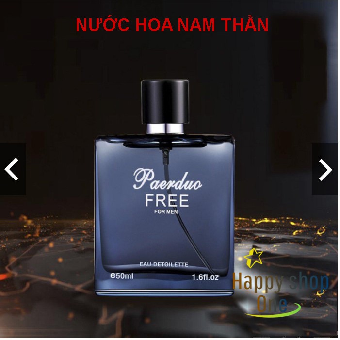 [HÀNG TUYỂN] Nước Hoa Nam Chính Hãng Cao Cấp Paerduo Free For Man, Nuoc Hoa Nam Thơm Lâu Nam Tính Hiện Đại, Thanh Lịch