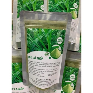 100gr Bột lá nếp lá dứa thơm cực mịn tạo màu thực phẩm, làm mứt dừa, nấu xôi
