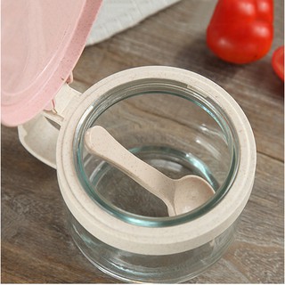 BỘ 3 LỌ ĐỰNG GIA VỊ LÚA MẠCH