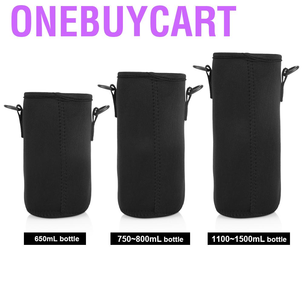 Water Bottle Sleeve Carrying Pouch Bag Holder for Outdoor Camping Hiking Fishing