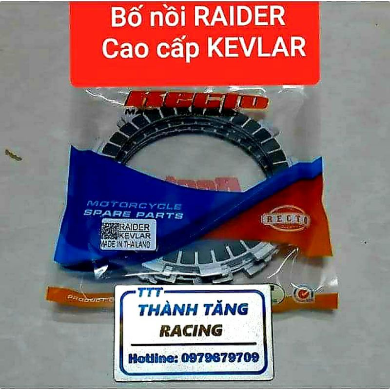 Bố nồi RAIDER Fi/RAIDER XĂNG CƠ chất liệu cao cấp KEVLAR